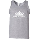 Dolce & Gabbana Men's Oversized Logo T-Shirt G220 Gildan 100% Cotton Tank Top