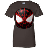 Spider man mask T Shirt G200L Gildan Ladies' 100% Cotton T-Shirt