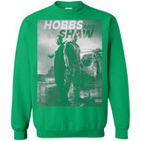 Hobbs & Shaw T-Shirt 2019 HOT Fast & Furious Presents Summer Men's Black S-5XL G180 Gildan Crewneck Pullover Sweatshirt  8 oz.
