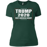 Donald Trump Keep America Great 2020 NL3900 Next Level Ladies' Boyfriend T-Shirt