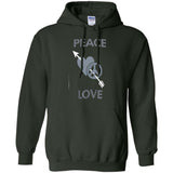Love Moschino Man Black T-Shirt Cotton, Elastane G185 Gildan Pullover Hoodie 8 oz.