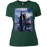 Hobbs & Shaw T-Shirt 2019 HOT Fast & Furious Presents Summer Men's Black And White S-5XL NL3900 Next Level Ladies' Boyfriend T-Shirt