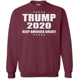 2020 Donald Trump Keep America Great G180 Gildan Crewneck Pullover Sweatshirt  8 oz.