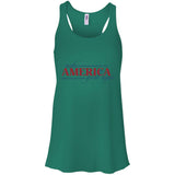 Make america great again B8800 Bella + Canvas Flowy Racerback Tank