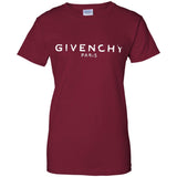 Givenchy Men's Destroyed Logo Graphic T-Shirt, Black, Men's G200L Gildan Ladies' 100% Cotton T-Shirt