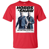 Hobbs & Shaw T-Shirt 2019 Movie HOT Fast&Furious Presents MEN-WOMEN Black-White G200B Gildan Youth Ultra Cotton T-Shirt