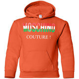 Moschino - Couture logo T-shirt - men - Cotton - 50 - Black G185B Gildan Youth Pullover Hoodie