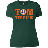 Tom Terrific Patriots t shirt NL3900 Next Level Ladies' Boyfriend T-Shirt