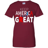 Keep American great 2020 G200L Gildan Ladies' 100% Cotton T-Shirt