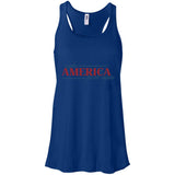 Make america great again t shirt B8800 Bella + Canvas Flowy Racerback Tank