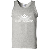 Dolce & Gabbana Men's Oversized Logo T-Shirt G220 Gildan 100% Cotton Tank Top