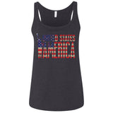i'm American t shirt 6488 Bella + Canvas Ladies' Relaxed Jersey Tank
