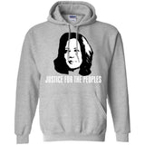 Kamala Harris Justice for the peoples t shirt G185 Gildan Pullover Hoodie 8 oz.
