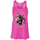 Far From Home Spider Man T shirt B8800 Bella + Canvas Flowy Racerback Tank