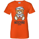 Moschino Man Azure T-Shirt Cotton G200L Gildan Ladies' 100% Cotton T-Shirt