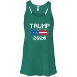 donaltrump 2020 T Shirt B8800 Bella + Canvas Flowy Racerback Tank