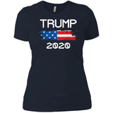 donaltrump 2020 T Shirt NL3900 Next Level Ladies' Boyfriend T-Shirt
