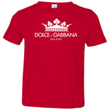 Dolce & Gabbana Men's Oversized Logo T-Shirt 3321 Rabbit Skins Toddler Jersey T-Shirt