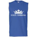 Dolce & Gabbana Black Crown Tee G270 Gildan Men's Ultra Cotton Sleeveless T-Shirt