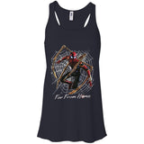Far From Home Spider Man T shirt B8800 Bella + Canvas Flowy Racerback Tank