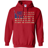 i'm American t shirt G185 Gildan Pullover Hoodie 8 oz.