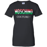 Moschino - Couture logo T-shirt - men - Cotton - 50 - Black G200L Gildan Ladies' 100% Cotton T-Shirt