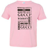Gucci logomania print gucci men's t shirt 3321 Rabbit Skins Toddler Jersey T-Shirt