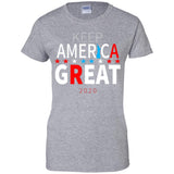 Keep American great 2020 G200L Gildan Ladies' 100% Cotton T-Shirt