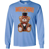 Moschino Circus Bear T-shirt Black - Black G240 Gildan LS Ultra Cotton T-Shirt