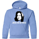 Kamala Harris Justice for the peoples t shirt G185B Gildan Youth Pullover Hoodie