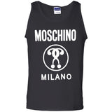 Moschino Kids - logo print T-shirt - kids - Cotton G220 Gildan 100% Cotton Tank Top