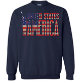 i'm American t shirt G180 Gildan Crewneck Pullover Sweatshirt  8 oz.