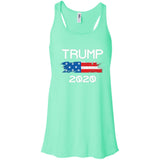 donaltrump 2020 T Shirt B8800 Bella + Canvas Flowy Racerback Tank