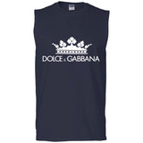 Dolce & Gabbana Black Crown Tee G270 Gildan Men's Ultra Cotton Sleeveless T-Shirt