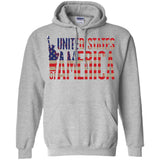 i'm American t shirt G185 Gildan Pullover Hoodie 8 oz.