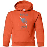 Love Moschino Man Black T-Shirt Cotton, Elastane G185B Gildan Youth Pullover Hoodie