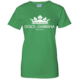 Dolce & Gabbana Men's Oversized Logo T-Shirt G200L Gildan Ladies' 100% Cotton T-Shirt