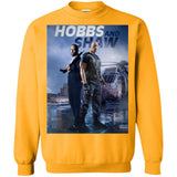 Hobbs & Shaw T-Shirt 2019 HOT Fast & Furious Presents Summer Men's Black And White S-5XL G180 Gildan Crewneck Pullover Sweatshirt  8 oz.