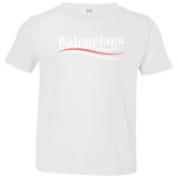 Balenciaga, Logo cotton T-shirt, Women, Black 3321 Rabbit Skins Toddler Jersey T-Shirt