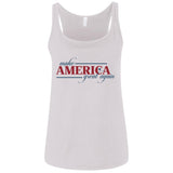Make america great again 6488 Bella + Canvas Ladies' Relaxed Jersey Tank