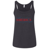 Make america great again 6488 Bella + Canvas Ladies' Relaxed Jersey Tank
