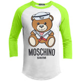 Moschino Man Azure T-Shirt Cotton T200 Sport-Tek Sporty T-Shirt