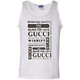 Gucci logomania print gucci men's t shirt G220 Gildan 100% Cotton Tank Top