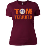 Tom Terrific Patriots t shirt NL3900 Next Level Ladies' Boyfriend T-Shirt