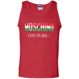 Moschino - Couture logo T-shirt - men - Cotton - 50 - Black G220 Gildan 100% Cotton Tank Top
