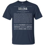 Selena  Classic Name Print t shirt G200 Gildan Ultra Cotton T-Shirt