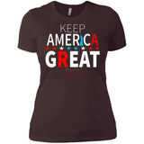 Keep American great 2020 NL3900 Next Level Ladies' Boyfriend T-Shirt