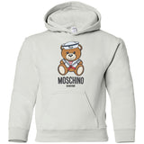 Moschino Man Azure T-Shirt Cotton G185B Gildan Youth Pullover Hoodie