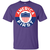AMERICA FIRST! T shirt G200B Gildan Youth Ultra Cotton T-Shirt