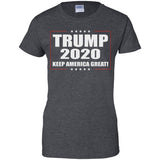 Donald Trump Keep America Great 2020 G200L Gildan Ladies' 100% Cotton T-Shirt